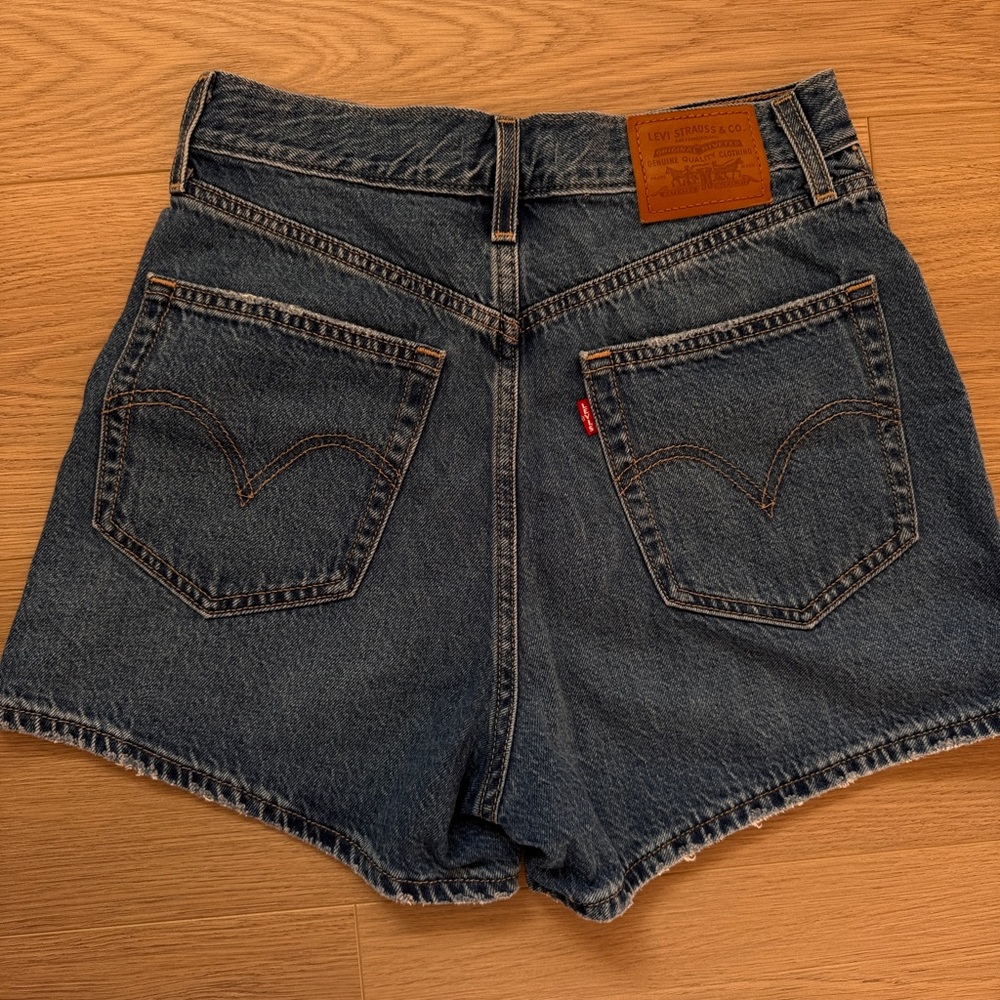 Levi’s High Loose Denim Shorts